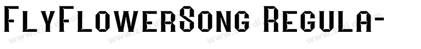 FlyFlowerSong Regula字体转换